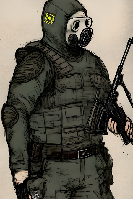 Сталкер (Stalker Sunrise Suit)版本v1.0 (ID: 257003)