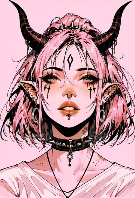 Goth Girl Aesthetic style [PonyXL]