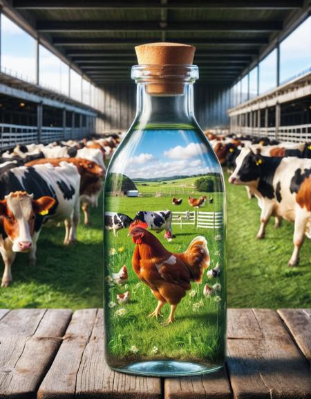 In a Bottle SDXL