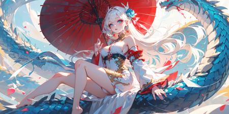 龙年立绘/Dragon and girl