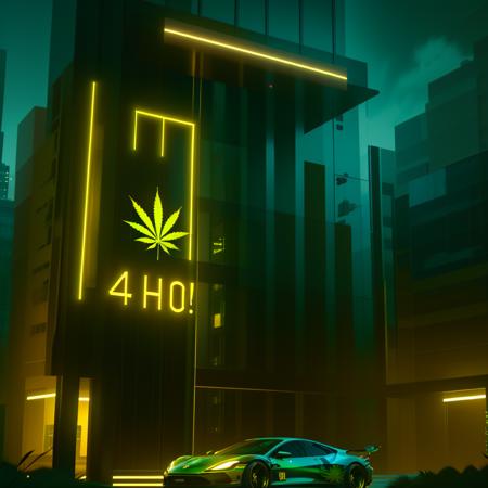 420 Futurism LoRA [SD+XL+Pony]