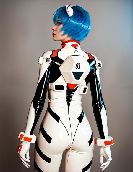 Latex Rei Ayanami Cosplay | SDXL/Pony | Multiple Outfits