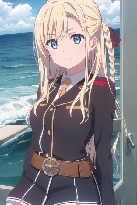 Wilhelmina Braunschweig Ingenohl Friedeburg (ヴィルヘルミーナ・ブラウンシュヴァイク・インゲノール・フリーデブルク) - High School Fleet (ハイスクール・フリート)