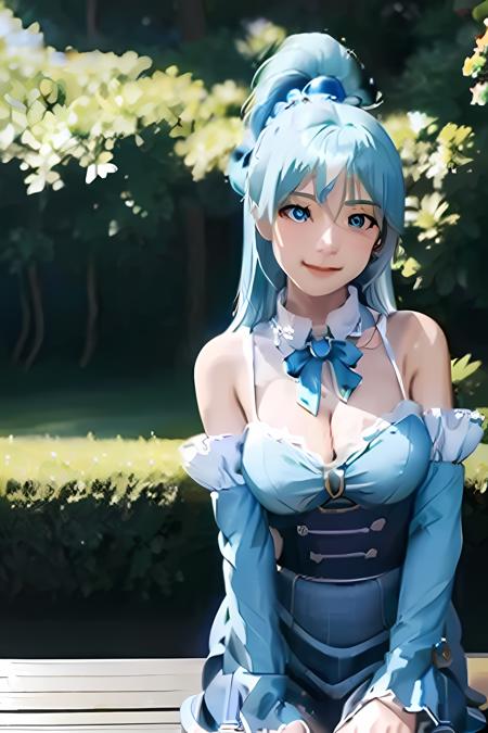 Aqua - Konosuba - Kono Subarashii Sekai ni Shukufuku wo - Anime LoRA - HyperRealsitic
