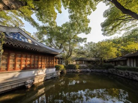 Chinese architectural style Suzhou gardens     building(中国传统建筑样式 苏州园林suzhouyuanlin) about architecture