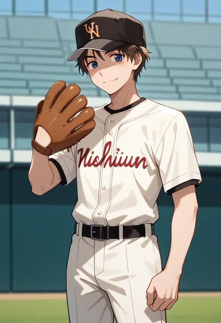 Kosuke Izumi - Big Windup! (Commission) - Pony + Illustrious