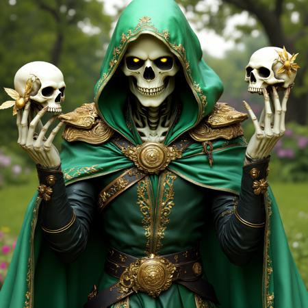 DnD Emerald and Gold Fantasy