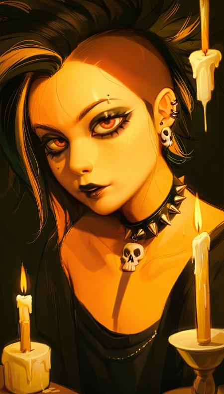 Horror anime style | theme