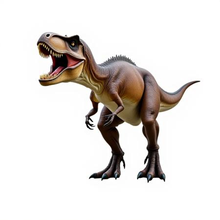 T-rex White Background