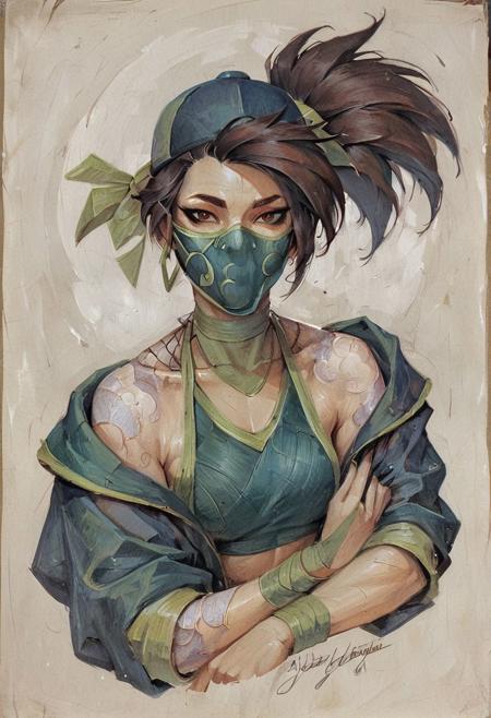 Akali - League of Legends - Pony diffusion
