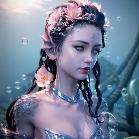 chinese mermaid-mermaid-Kraken 美人鱼|鲛人@spz