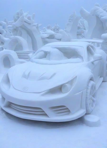 PE Snow Sculpture [Style]