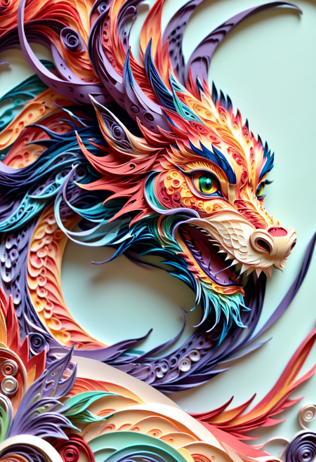 Paper Quilling And Layering Style - [Flux/SDXL/SD1.5]版本SDXL v2.0 (ID: 1138345)