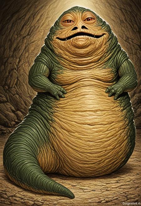 jabba the hutt ジャバ・ザ・ハット XL版本illustrious-noob-v1.0 (ID: 1094589)