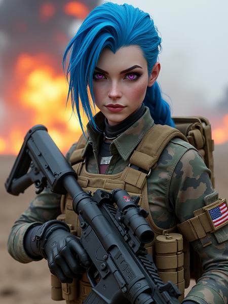 Jinx - League of Legends (FLUX)