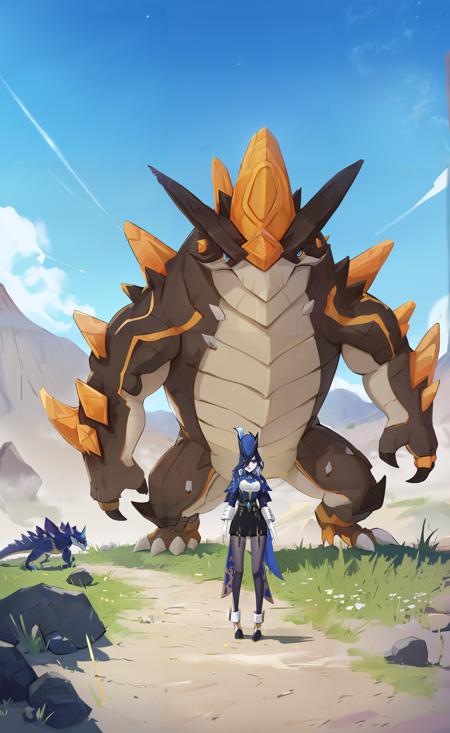 (SDXL | SD1.5) Lora-克洛琳德-Clorinde-原神 Genshin Impact-MIHOYO Collection 米家全家桶系列