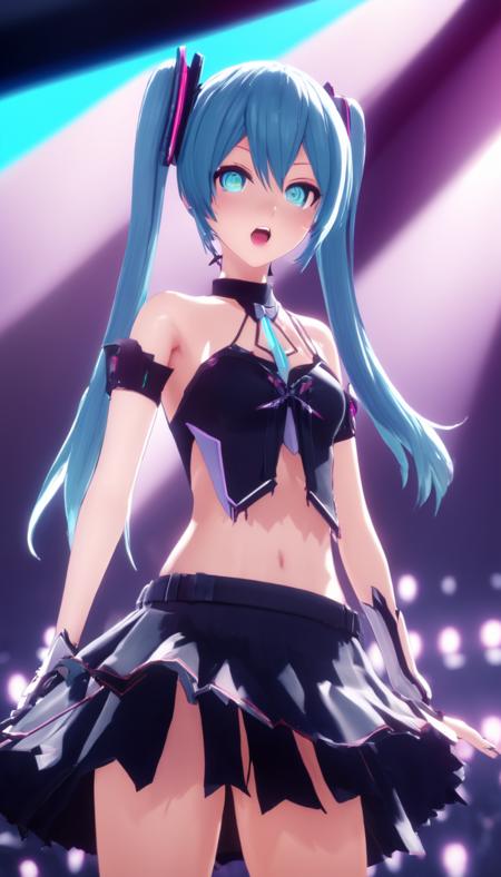 MikiMikuDance (MMD) 3D Hevok [Art Style Capture] LoRA XL