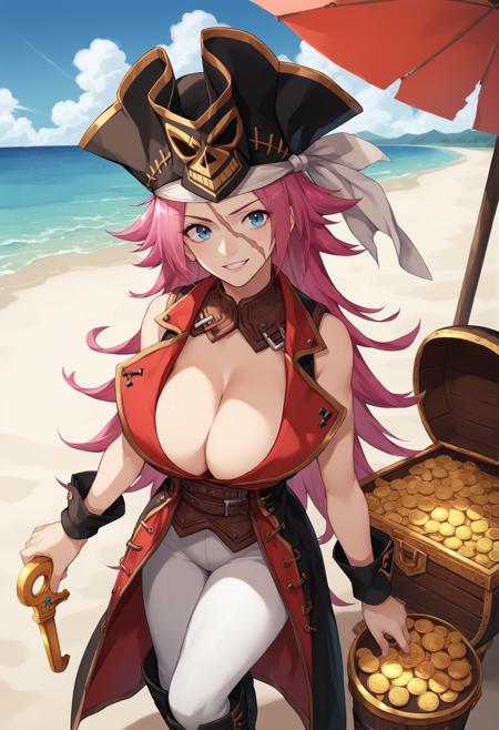 Francis Drake (Fate Grand order) XL版本v1.0 (ID: 411122)