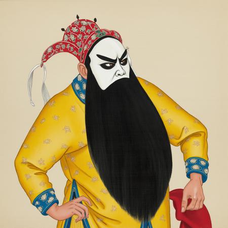 Flux Beijing Opera character 京剧人物 Style