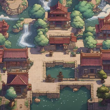 Ancient Chinese style towns