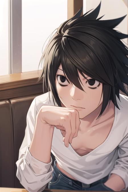 L / Lawliet (エル ローライト) - Death Note (デスノート)