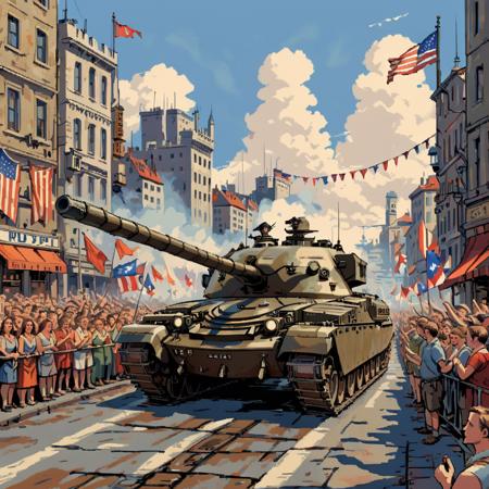 Chieftain Tank - Early (SDXL)