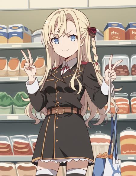 Wilhelmina Braunschweig Ingenohl Friedeburg (ヴィルヘルミーナ・ブラウンシュヴァイク・インゲノール・フリーデブルク) - High School Fleet (ハイスクール・フリート)