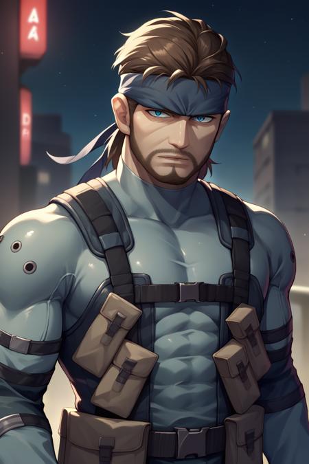 Solid Snake/ソリッド・スネーク (Metal Gear Solid) SDXL LoRA [Pony Diffusion]版本v1 (Pony Diffusion XL) (Pony Diffusion XL)