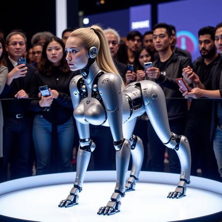 Cyber-Pet Woman to cyborg pet transformation.版本V1 (ID: 732978)