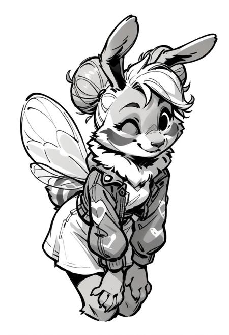 [OC] Lita, the Bunblebee版本Pony - LitaV1 (ID: 1049606)