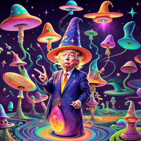Bangerooo (Psychedelic Art Style) [SDXL]