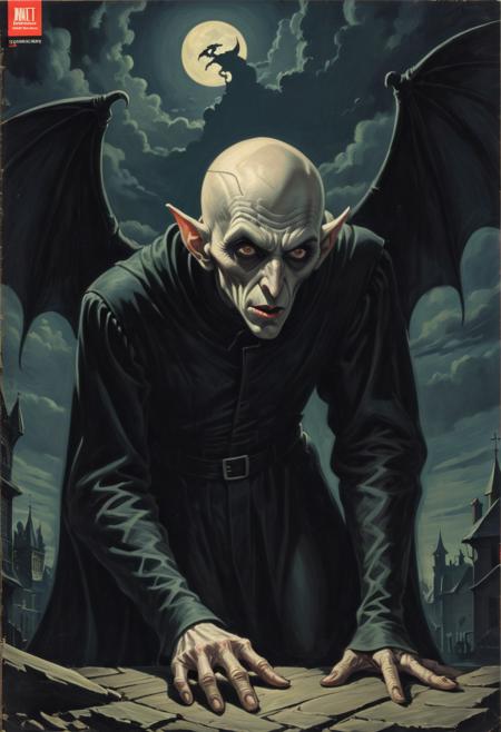 The Wizard's Vintage Comic Book Cover
