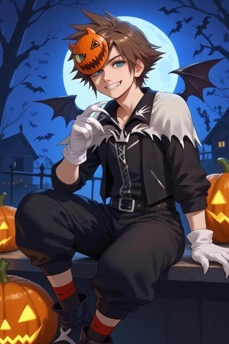 Sora (3 Outfits) - Kingdom Hearts - (Pony) / (Illustrious)版本Pony (ID: 1014106)