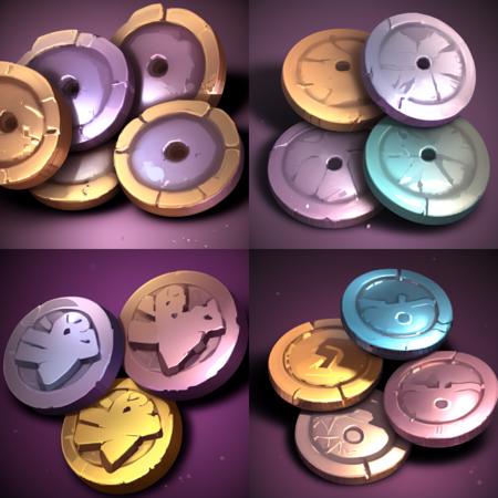 Coins (Fantasy Game Asset)