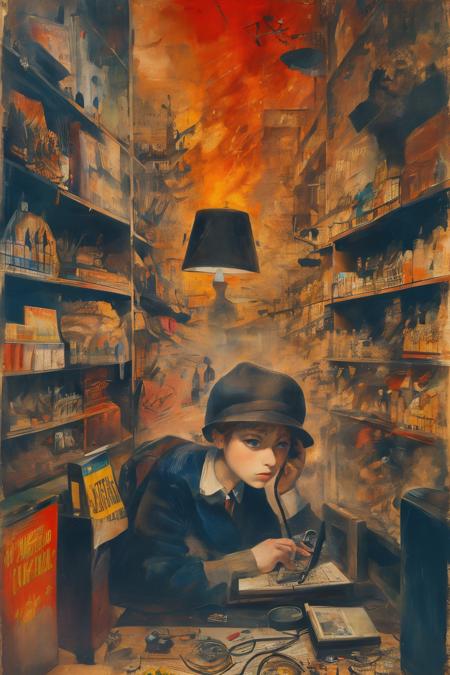style of George Grosz 400