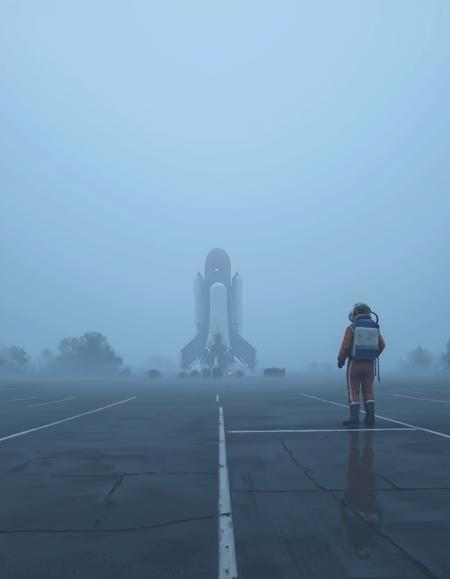 Rural Sci-fi - Digital Painting - Simon Stålenhag Style
