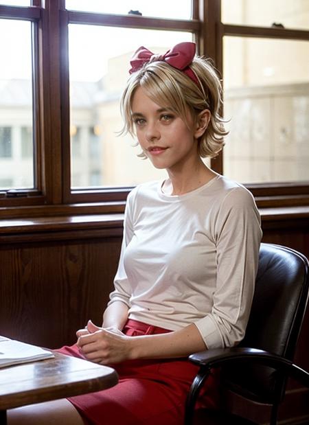 Meg Ryan (from her first movies)
