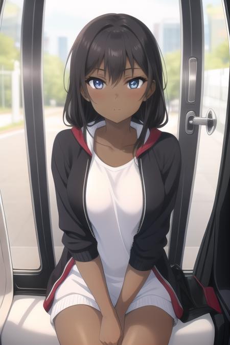 dark skin anime girls