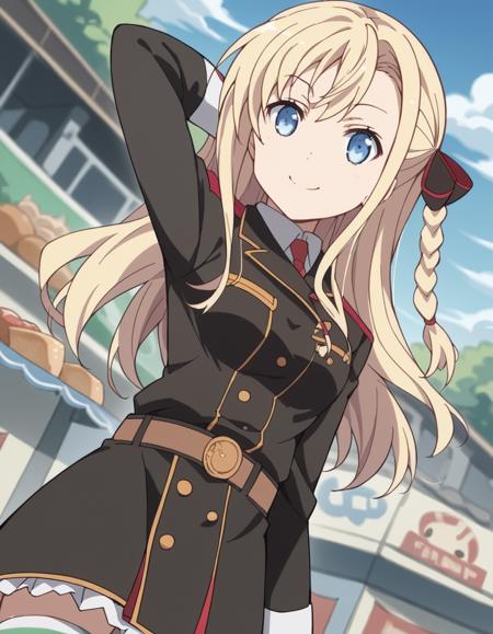 Wilhelmina Braunschweig Ingenohl Friedeburg (ヴィルヘルミーナ・ブラウンシュヴァイク・インゲノール・フリーデブルク) - High School Fleet (ハイスクール・フリート)版本anime s1 (ID: 922636)