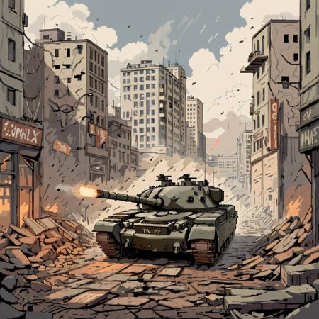 Chieftain Tank - Early (SDXL)版本Chieftain Tank - Early (SDXL) (SDXL)