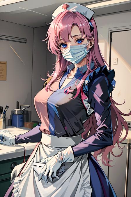 Long Puffy Nurse Uniform