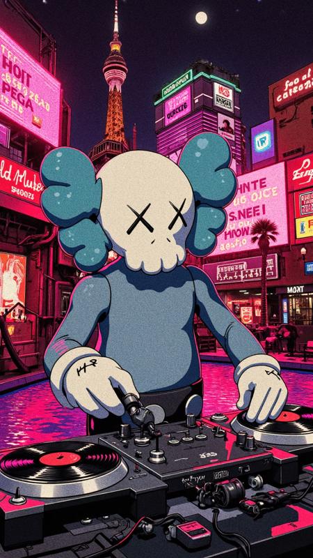 KAWS FIGURE FLUX