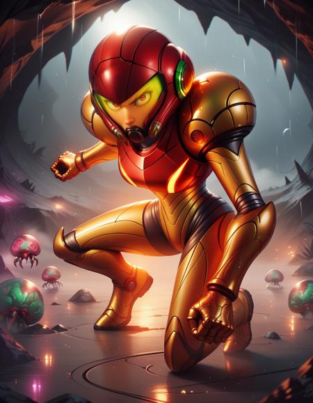 Samus (DALL E-3) Two Costumes I PonyXL版本Samus DALL E 3 PonyXLv1.0 (ID: 515524)