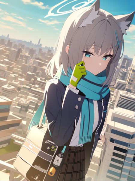 Style: Blue Archive Flat Color
