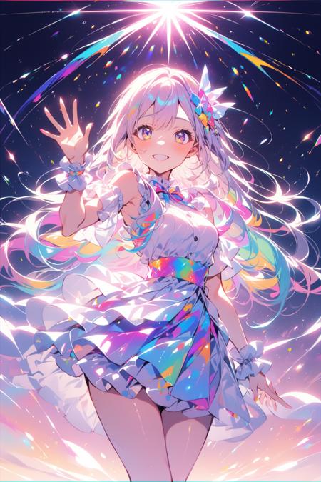 SDXL|Shine colorful|realistic|animation版本Shine_colorful_XL_v1.6 (ID: 386324)