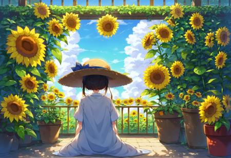 Anime Style Backgrounds for Pony Diffusion