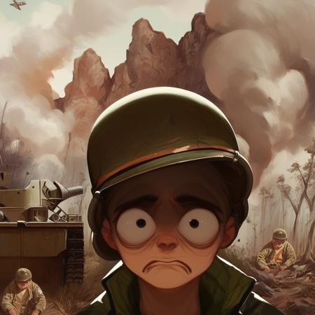 1000 yard stare & 10000 Kilometer Stare | meme concept