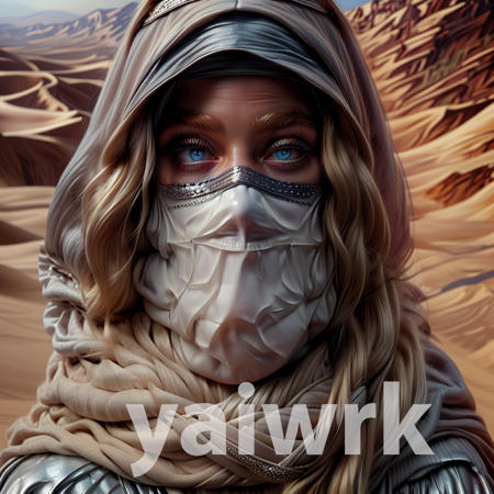 Blonde warrior SD