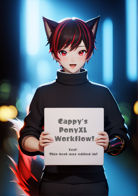 Cappy's PonyXL Workflow (LoRA and Adetailer support!)版本v1.0 (ID: 1230225)