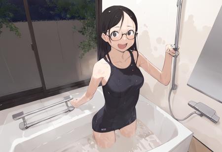 日本の住宅のお風呂2 OFURO in Japanese Houses 2 SDXL